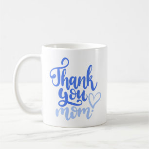 Caneca De Café Obrigado Mãe com Cardíaco Café Mug