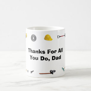 Caneca De Café Obrigado Pai Mug