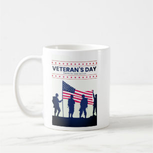 Caneca De Café Obrigado pelos seus serviços Dia dos Veteranos Pat