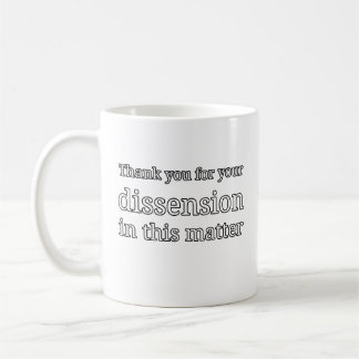 Caneca De Café Obrigado Por Sua Discórdia