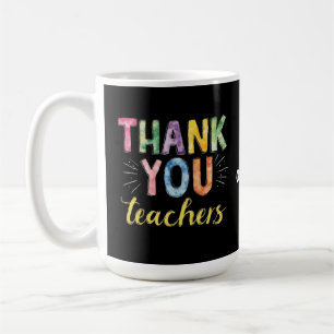 Caneca De Café Obrigado Professores e Estudantes - Presente de Gr