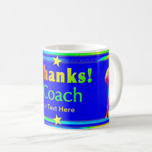 Caneca De Café Obrigado que do treinador do futebol você agride