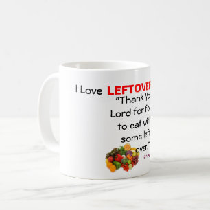 Caneca De Café Obrigado Senhor pela Comida de comer!