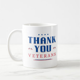 Caneca De Café Obrigado Veteranos Orgulhosos Soldados Militares d