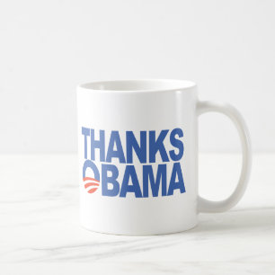 Caneca De Café Obrigados Obama