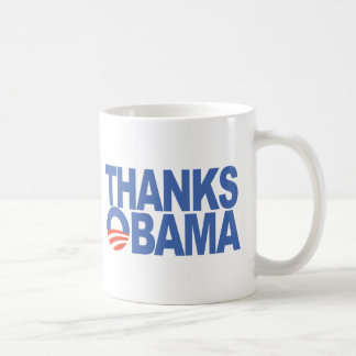 Caneca De Café Obrigados Obama