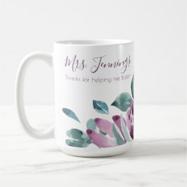 Caneca De Café Obrigados Para Me Ajudar A Bloom Mug