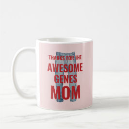 Caneca De Café Obrigados para o Dia de as mães da Mãe dos Genes I