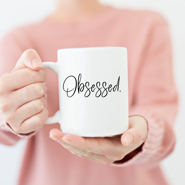 Caneca De Café Obsedado (Criador carregado)