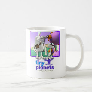 Caneca De Café Observador minúsculo de Flocker dos planetas