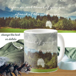 Caneca De Café Observatório de montanha