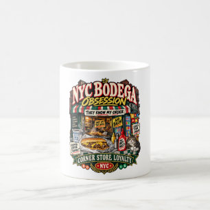 Caneca De Café Obsessão por Bodega em Nova York