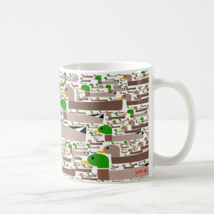 Caneca De Café obtenha seus patos em seguido