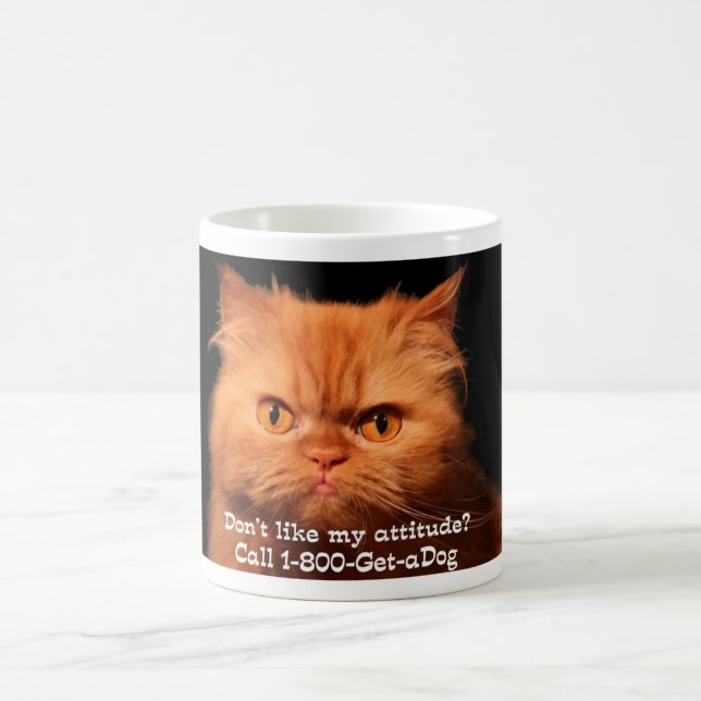 Caneca De Café Obtenha um cão (Centro)