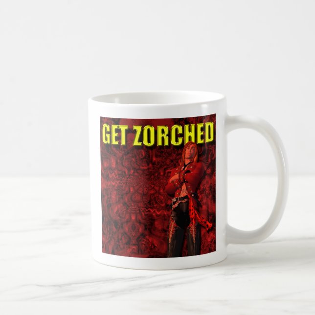 Caneca De Café Obtenha Zorched (Direita)