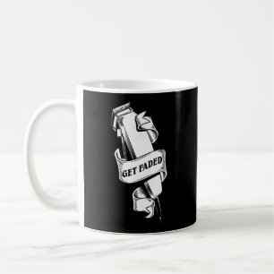 Caneca De Café Obter Hoodie Desvanecida do Clipper Mestre Barber