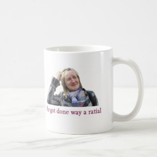 Caneca De Café Obteve a maneira feita um ratial