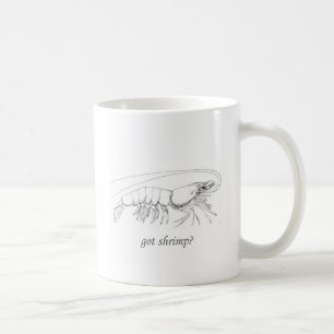 Caneca De Café "obteve logotipo do camarão"