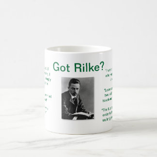 Caneca De Café "Obteve Rilke "