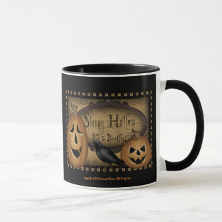 Caneca de café oca sonolento primitiva