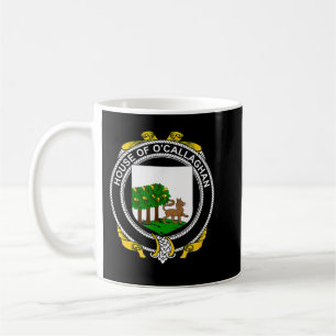 Caneca De Café O'Callaghan Coat of Arms  Family Crest 