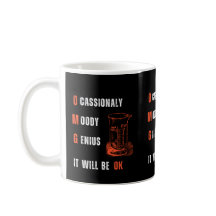 Ocasionalmente Moody Genius Mug