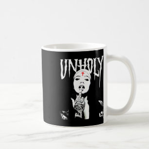 Caneca De Café Occulto, gótica, nun satânico escura, tatuagens, n
