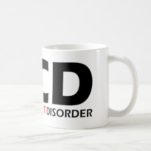 Caneca De Café OCD - Desordem obsessiva do gato