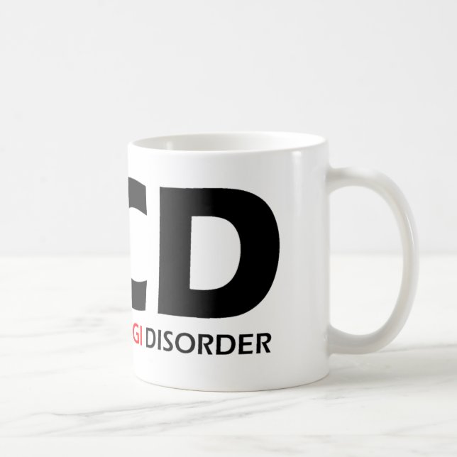 Caneca De Café OCD - Perturbação Obsessiva do Corgi (Direita)