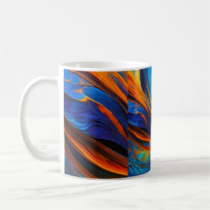 Caneca De Café Ocean Lava "Astralswirl"