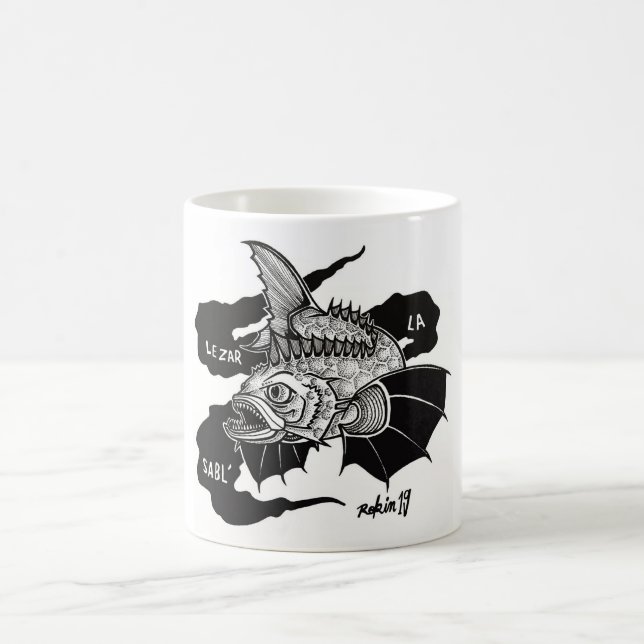 Caneca De Café Océan Mug Lezard de Sable (Centro)