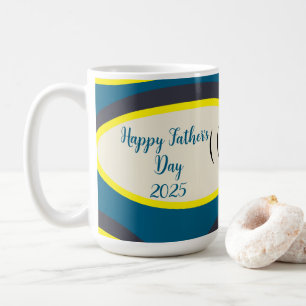 Caneca De Café Oceano Azul Atum Peixe Dia de os pais Marinho