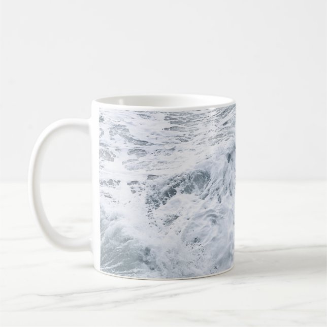 Caneca De Café Oceano com onda (Esquerda)