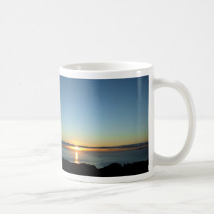 Caneca De Café Oceano nascer do sol Coromandel Nova Zelândia 201