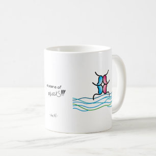 Caneca De Café oceanos de muackS!! W/M