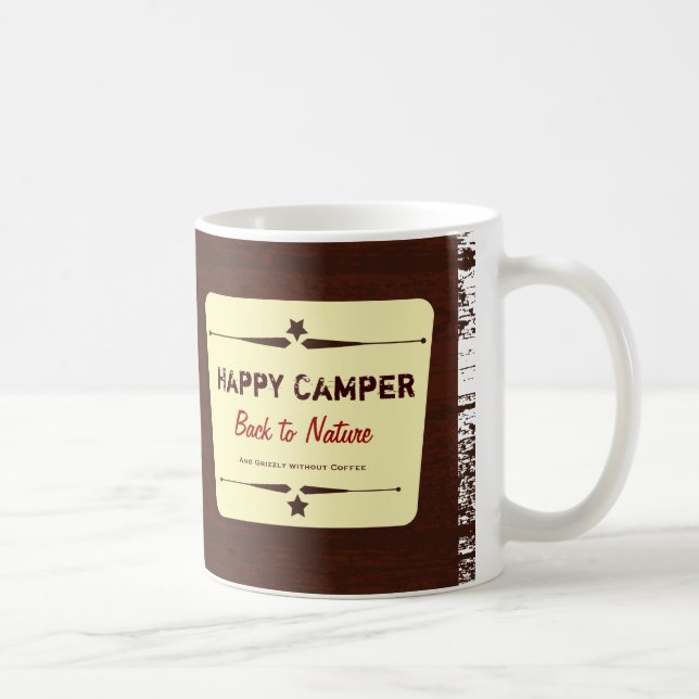 Caneca De Café Ocidental rústico de acampamento (Direita)