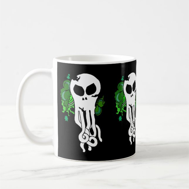 Caneca De Café Octo esverdeado (Esquerda)