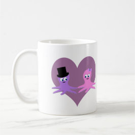 Caneca De Café Octopus Love