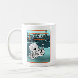 Caneca De Café Octoskate Octopus