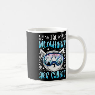Caneca De Café Óculos de Esqui Snowboard Engraçado Esqui Esquiand