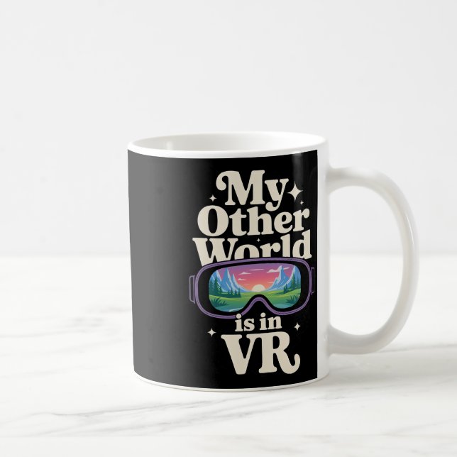 Caneca De Café Óculos de Realidade Virtual para Mundos de Jogador (Direita)