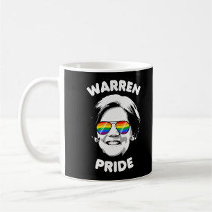 Caneca De Café Óculos de sol do Warren Pride