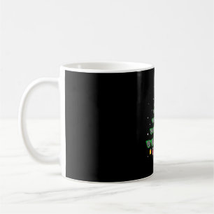 Caneca De Café Óculos-leopardo Árvore Optometrista de Natal