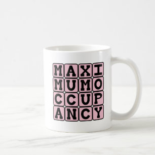 Caneca De Café Ocupação Máxima, Gravidez Engraçada