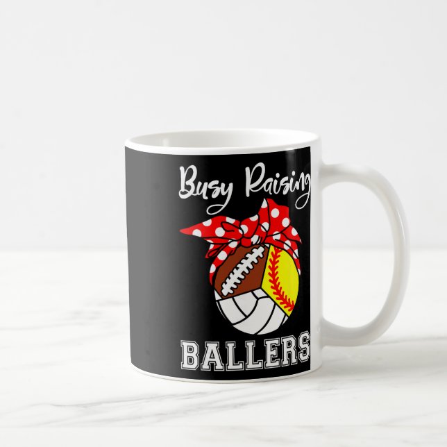 Caneca De Café Ocupado Criando Llers Engraçado Softll Péll VôleiL (Direita)
