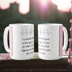 Caneca De Café Ode to Love Mug da Poeta Adiela Akoo