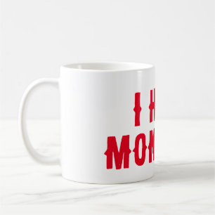 Caneca De Café odeio segundas-feiras