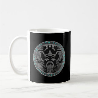 Caneca De Café Odin Com Fenrir Huginn E Muninn Norse Runge Dis