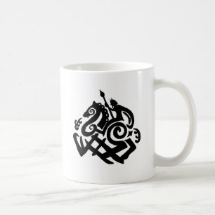 Caneca De Café Odin e Sleipnir