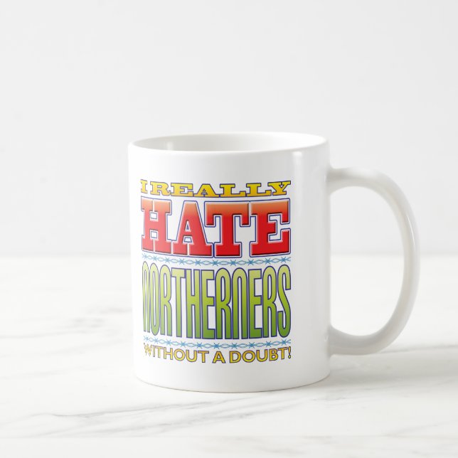 Caneca De Café Ódio dos nortenhos (Direita)